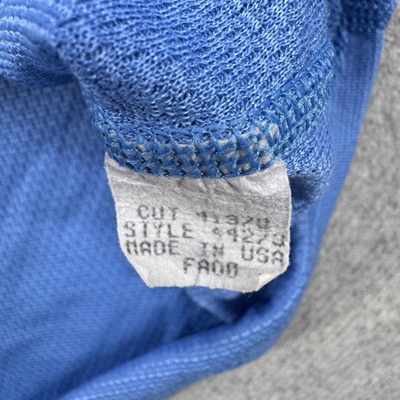 Vintage Patagonia Capilene 1/4 Zip Pullover Womens L Blue Base Layer Made In USA - Picture 7 of 16